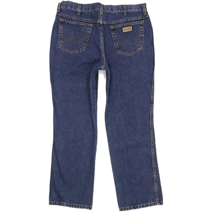 Wrangler Idaho Men Blue Straight Regular Jeans W38 L30