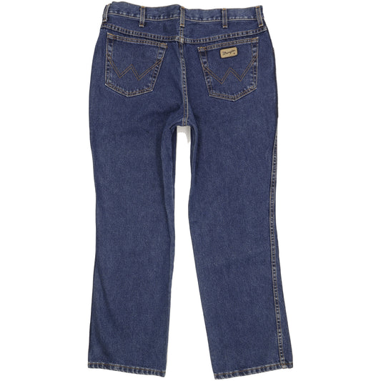 Wrangler Idaho Men Blue Straight Regular Jeans W38 L30