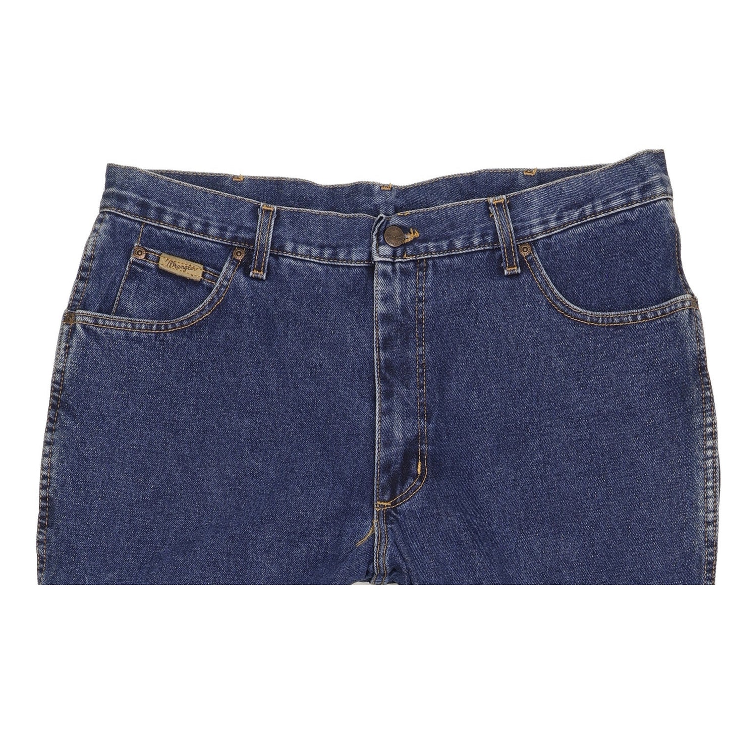 Wrangler Idaho Men Blue Straight Regular Jeans W38 L30