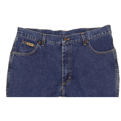 Wrangler Idaho Men Blue Straight Regular Jeans W38 L30