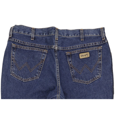 Wrangler Idaho Men Blue Straight Regular Jeans W38 L30