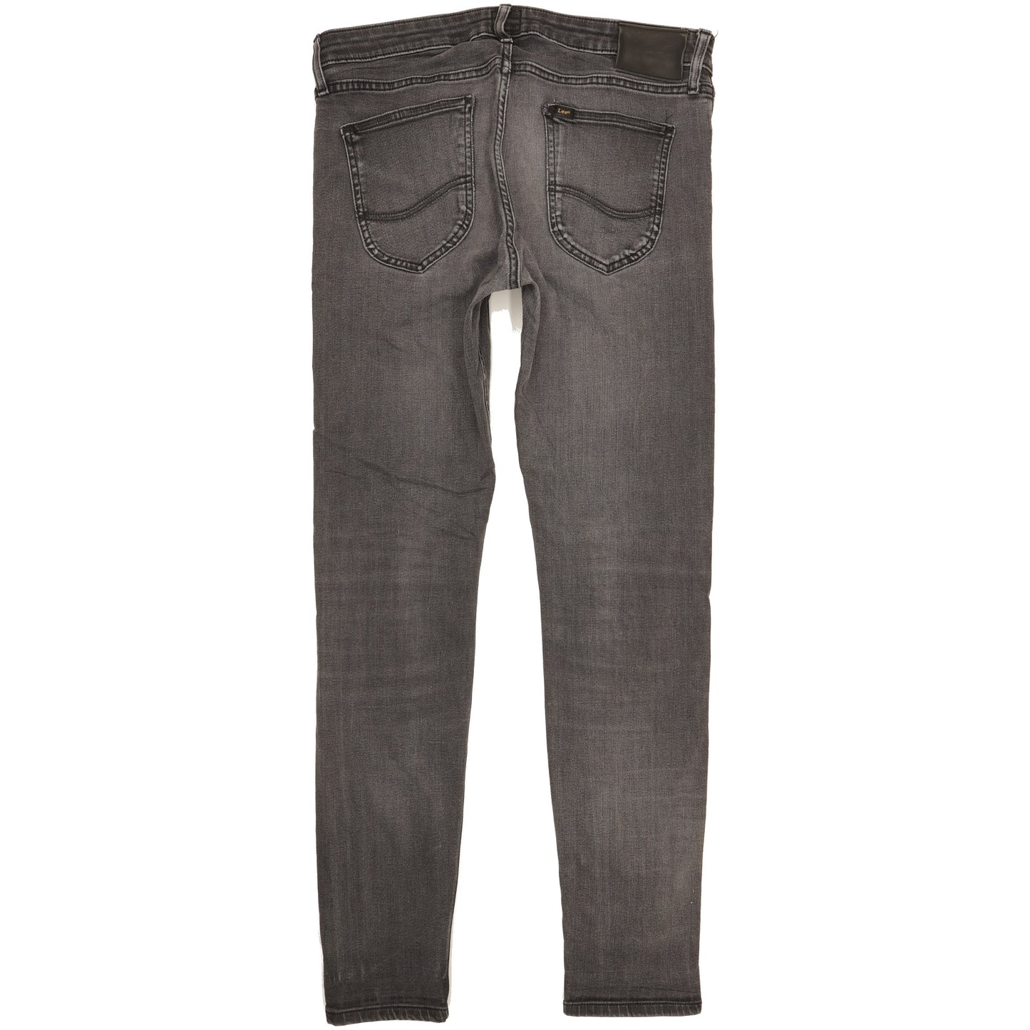 Lee Malone Men Black Skinny Slim Stretch Jeans W33 L33