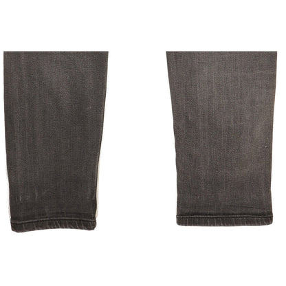 Lee Malone Men Black Skinny Slim Stretch Jeans W33 L33