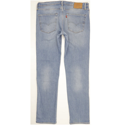 Levi's 511 Men Blue Straight Slim Stretch Jeans W36 L34
