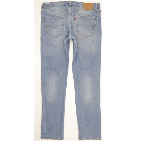 Levi's 511 Men Blue Straight Slim Stretch Jeans W36 L34