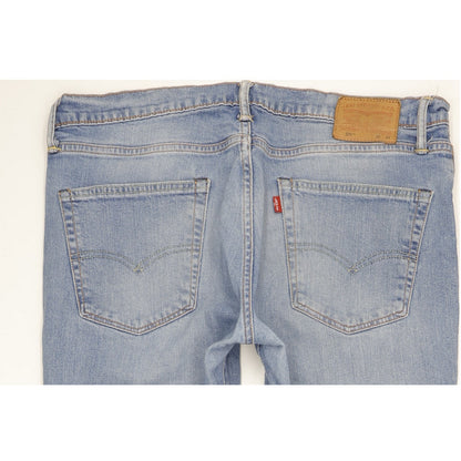 Levi's 511 Men Blue Straight Slim Stretch Jeans W36 L34