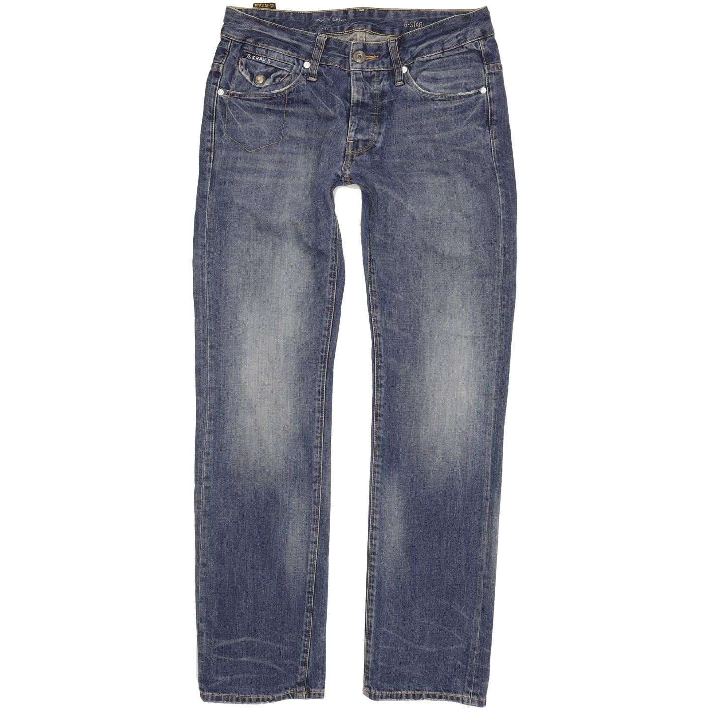 G-Star Morris Men Blue Straight Regular Jeans W30 L32