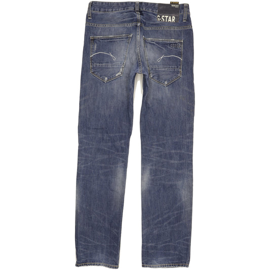 G-Star Morris Men Blue Straight Regular Jeans W30 L32