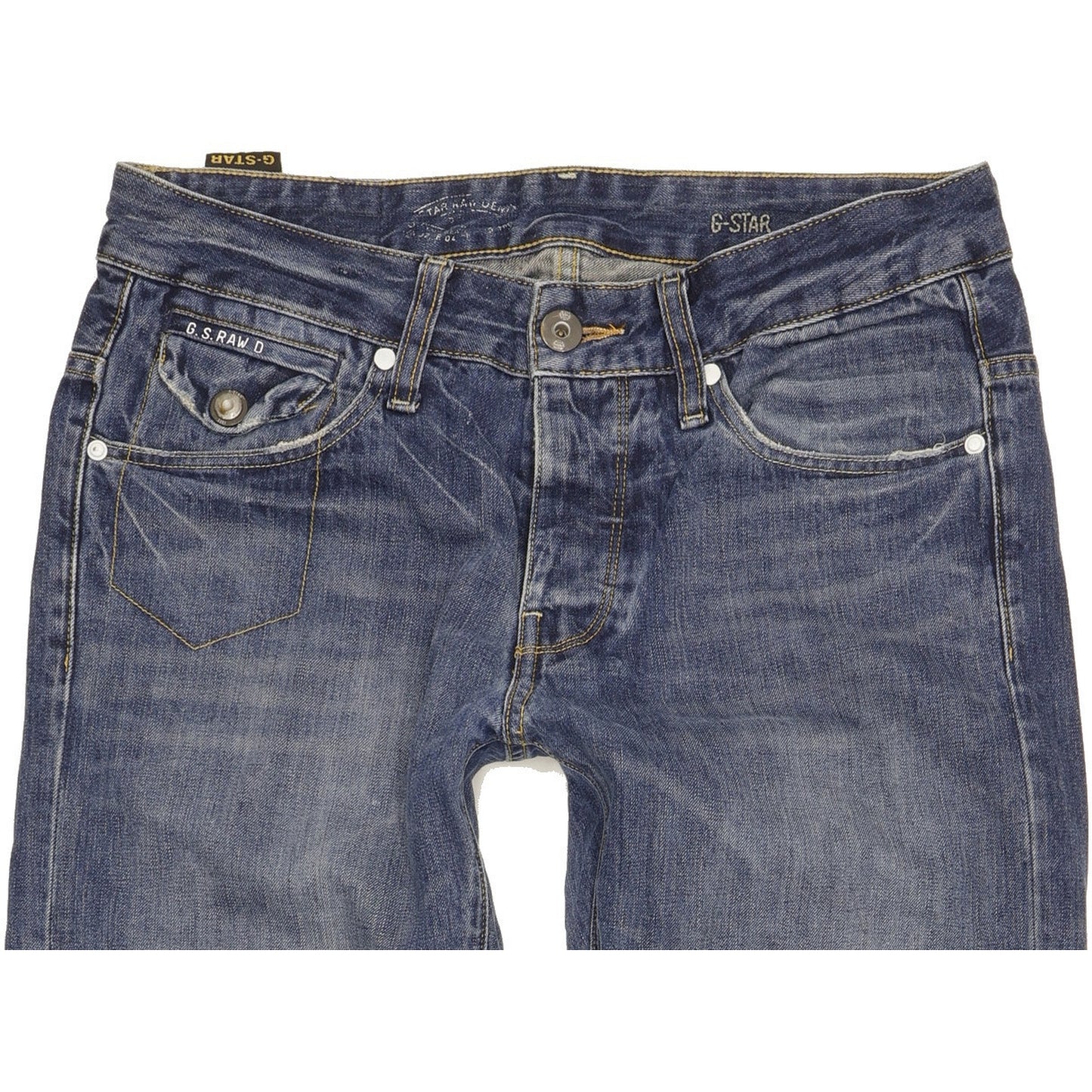 G-Star Morris Men Blue Straight Regular Jeans W30 L32