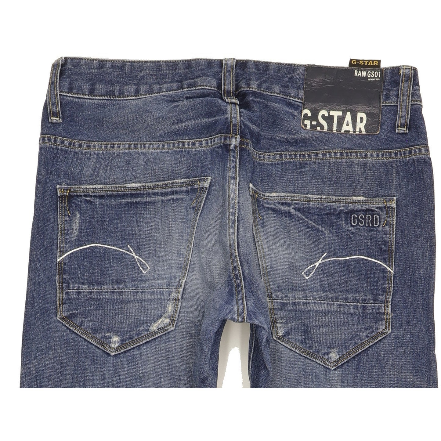 G-Star Morris Men Blue Straight Regular Jeans W30 L32