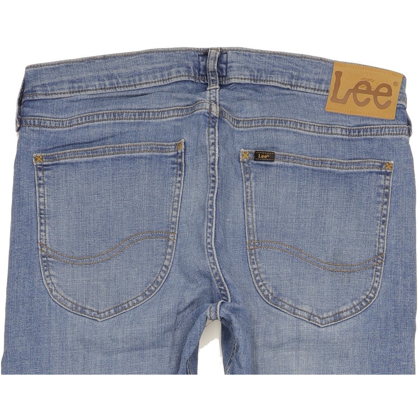 Lee Luke Men Blue Skinny Slim Stretch Jeans W32 L34