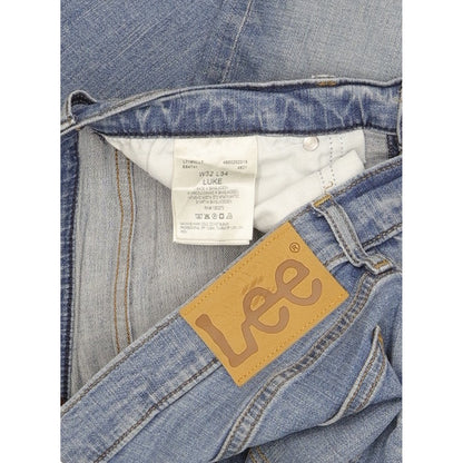 Lee Luke Men Blue Skinny Slim Stretch Jeans W32 L34