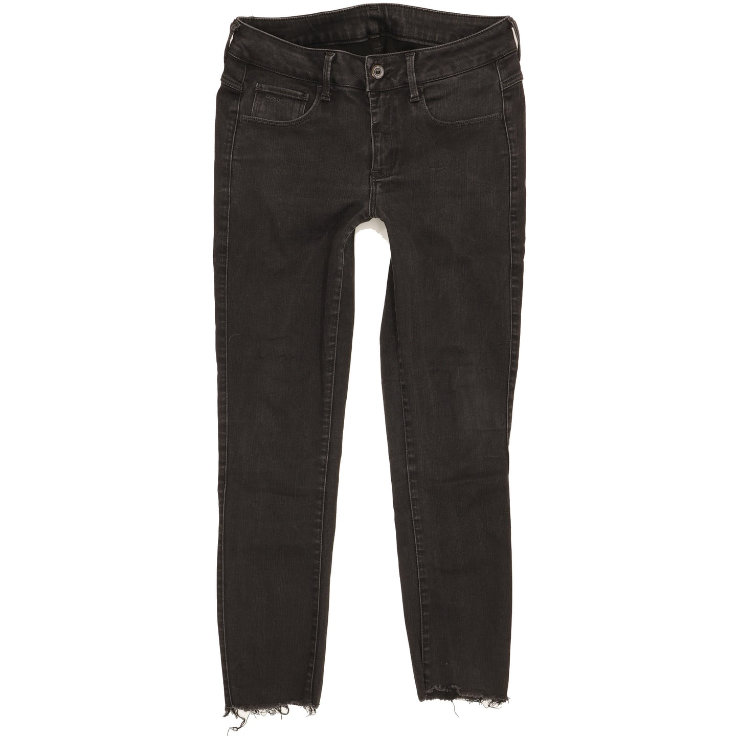 G-Star 3301 Women Black Skinny Slim Jeans W29 L25