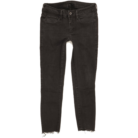 G-Star 3301 Women Black Skinny Slim Jeans W29 L25