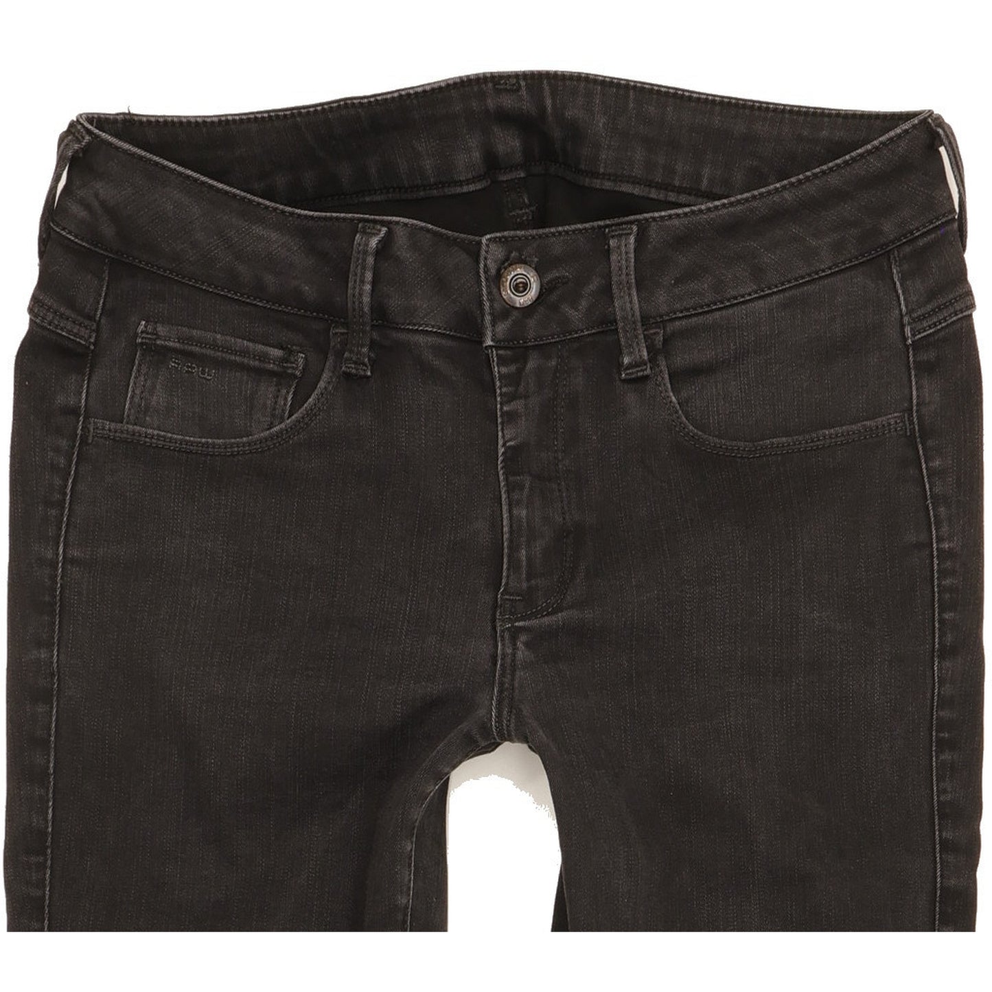 G-Star 3301 Women Black Skinny Slim Jeans W29 L25
