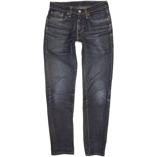 Levi's 511 Men Blue Straight Slim Jeans W28 L30
