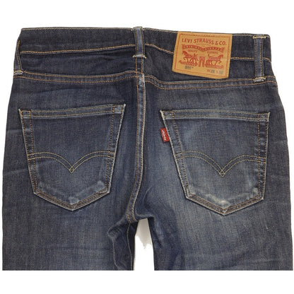 Levi's 511 Men Blue Straight Slim Jeans W28 L30