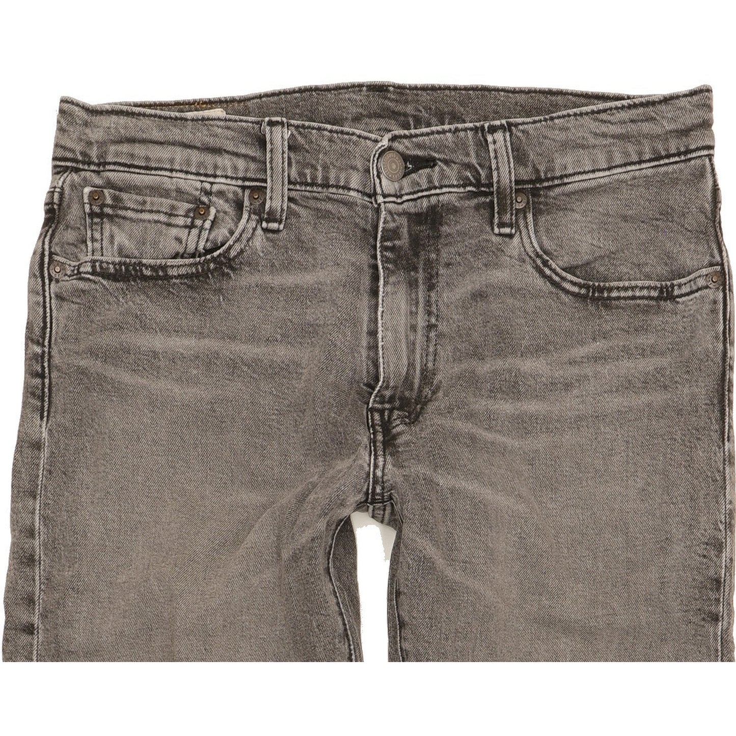 Levi's 502 Men Grey Tapered Regular Jeans W30 L33