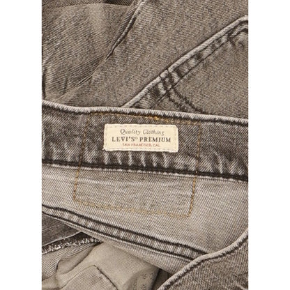 Levi's 502 Men Grey Tapered Regular Jeans W30 L33