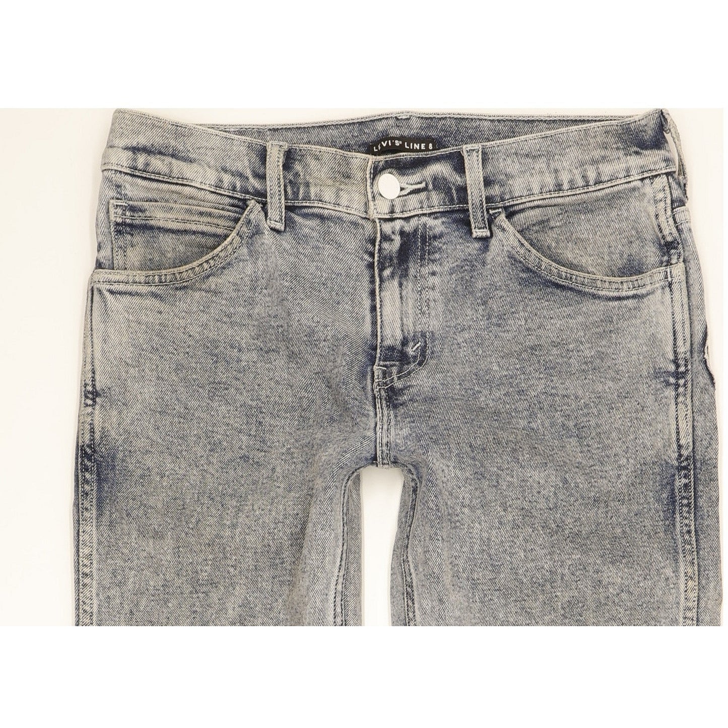 Levi's Line 8 Men Blue Skinny Slim Stretch Jeans W29 L32
