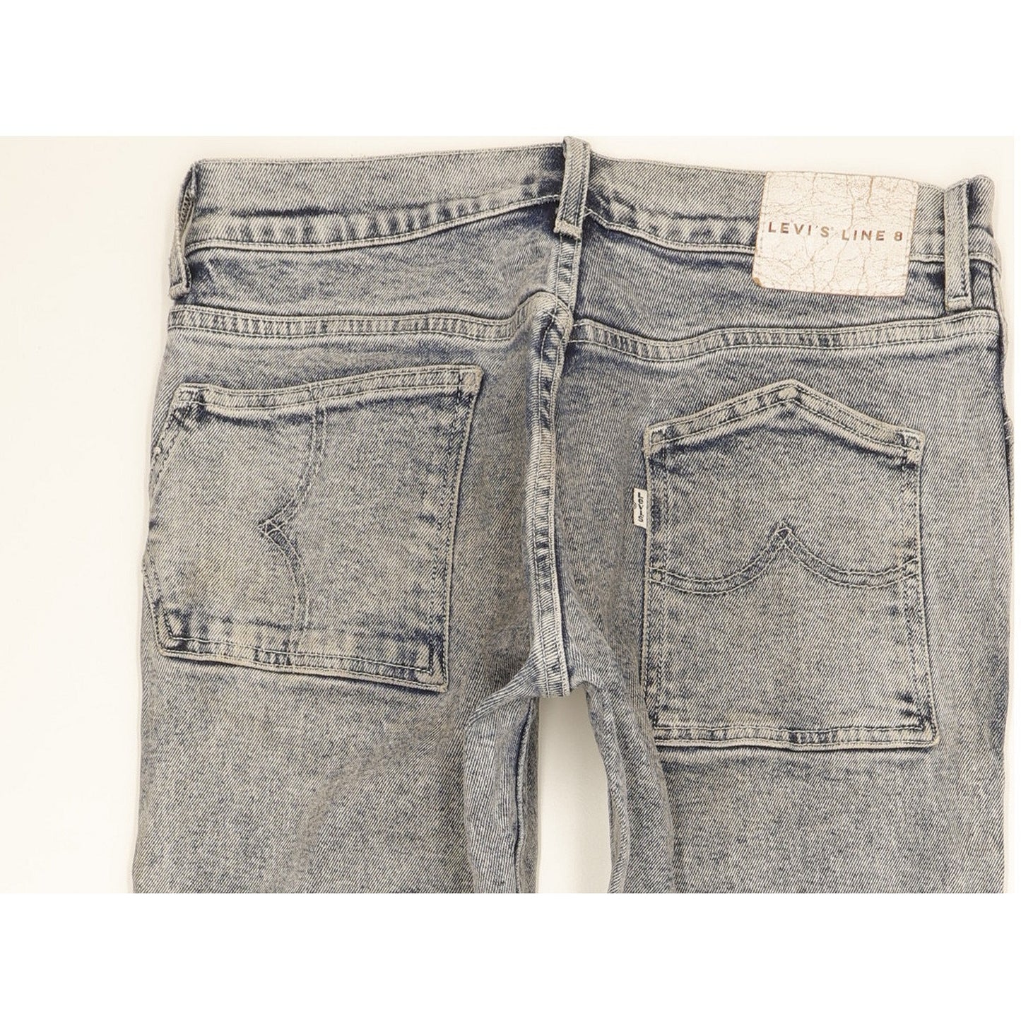 Levi's Line 8 Men Blue Skinny Slim Stretch Jeans W29 L32