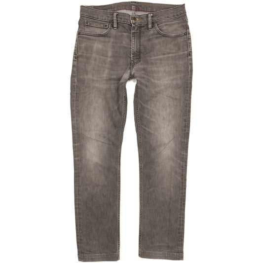 Levi's 511 Men Grey Straight Slim Stretch Jeans W33 L29