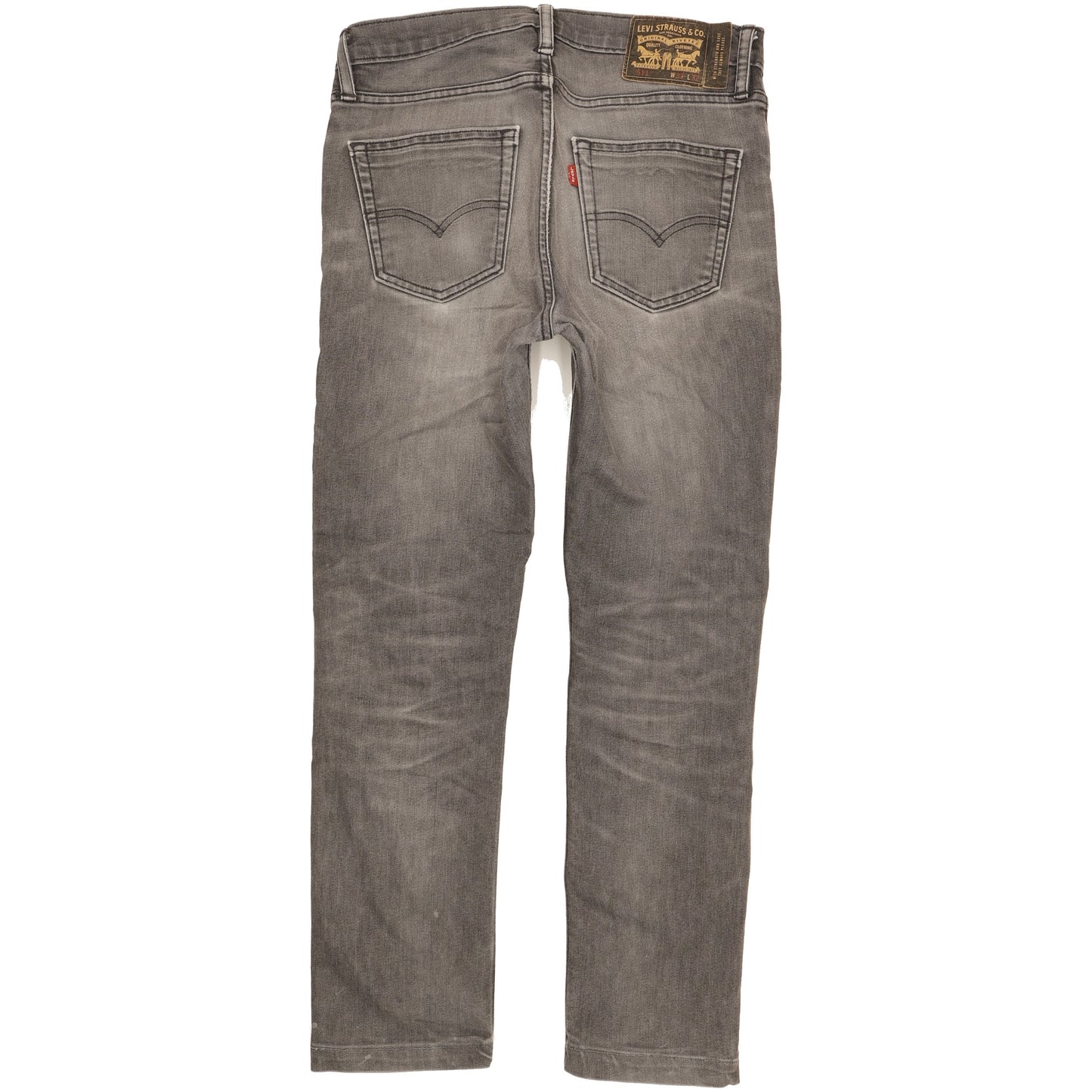 Levi's 511 Men Grey Straight Slim Stretch Jeans W33 L29