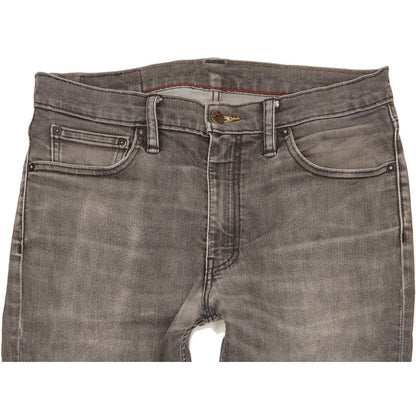 Levi's 511 Men Grey Straight Slim Stretch Jeans W33 L29
