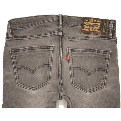 Levi's 511 Men Grey Straight Slim Stretch Jeans W33 L29