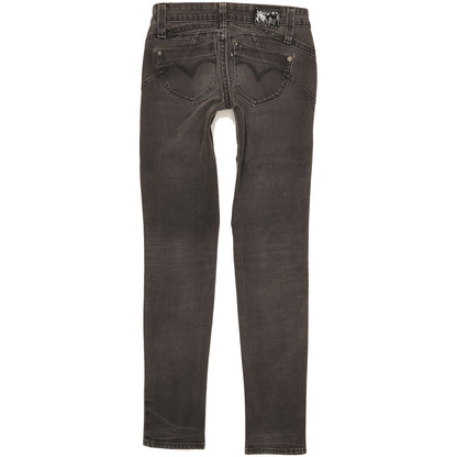Levi's Demi Curve Women Black Skinny Slim Stretch Jeans W25 L31