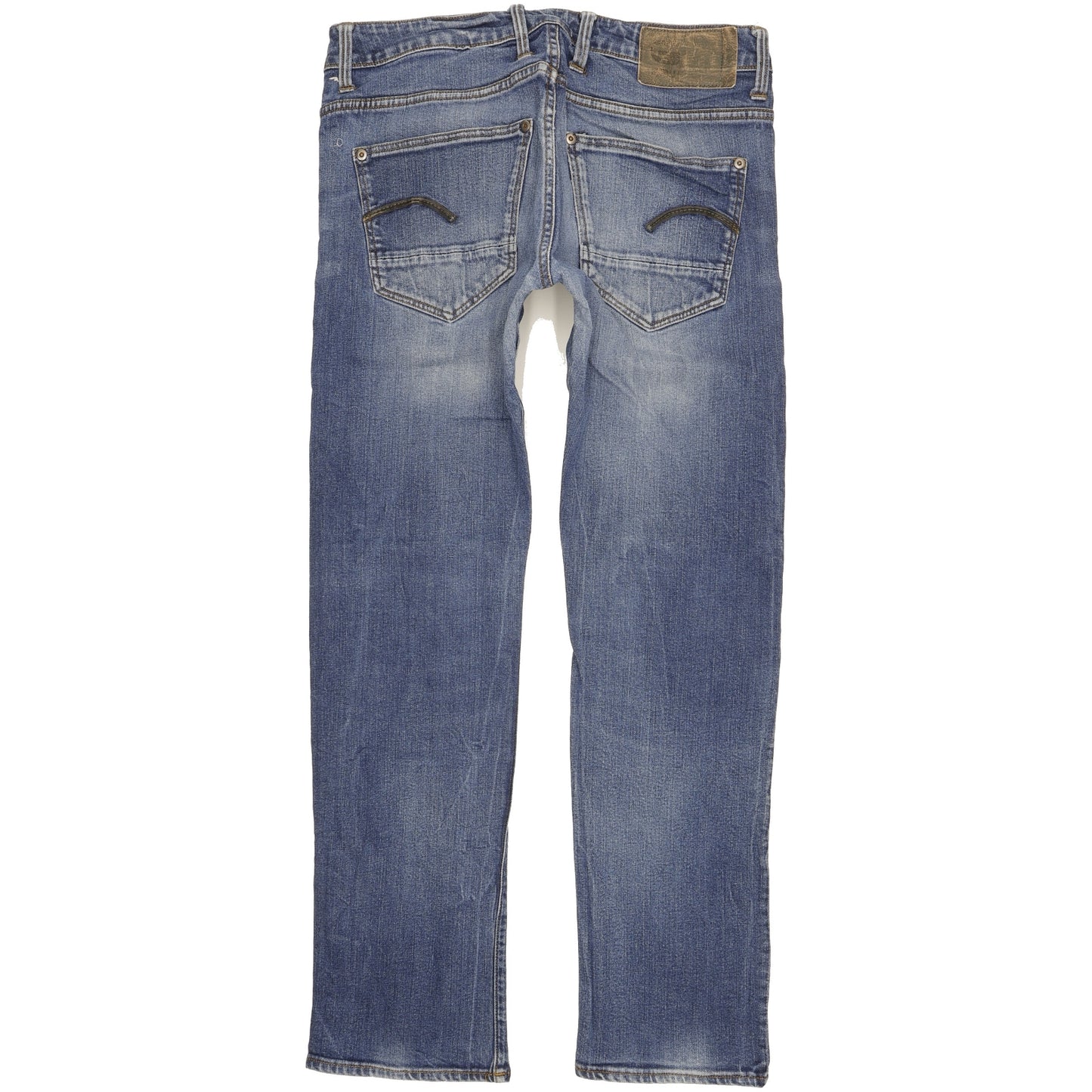 G-Star Defend Men Blue Straight Regular Stretch Jeans W32 L31