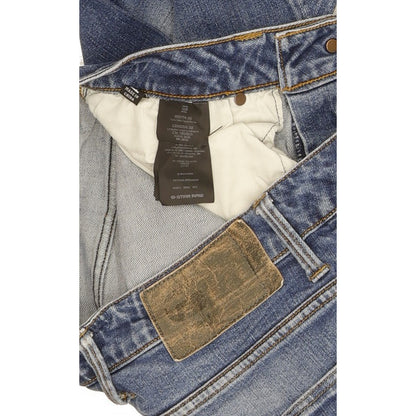 G-Star Defend Men Blue Straight Regular Stretch Jeans W32 L31