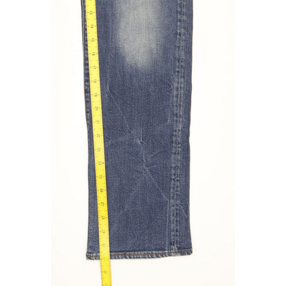 G-Star Defend Men Blue Straight Regular Stretch Jeans W32 L31