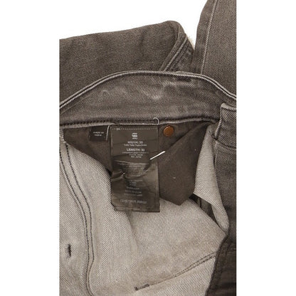 G-Star 5620 3D Men Grey Straight Slim Stretch Jeans W33 L31