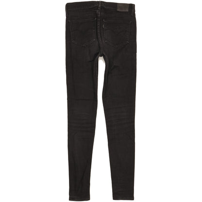 Levi's 720 Women Black Skinny Slim Stretch Jeans W28 L32