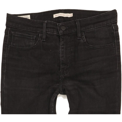 Levi's 720 Women Black Skinny Slim Stretch Jeans W28 L32
