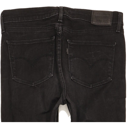 Levi's 720 Women Black Skinny Slim Stretch Jeans W28 L32