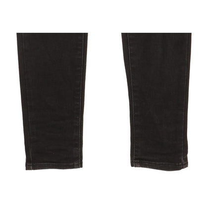 Levi's 720 Women Black Skinny Slim Stretch Jeans W28 L32