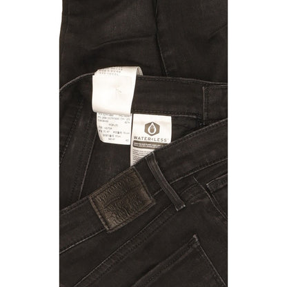 Levi's 720 Women Black Skinny Slim Stretch Jeans W28 L32