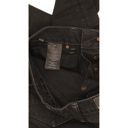 G-Star Attacc Men Black Straight Regular Stretch Jeans W32 L33