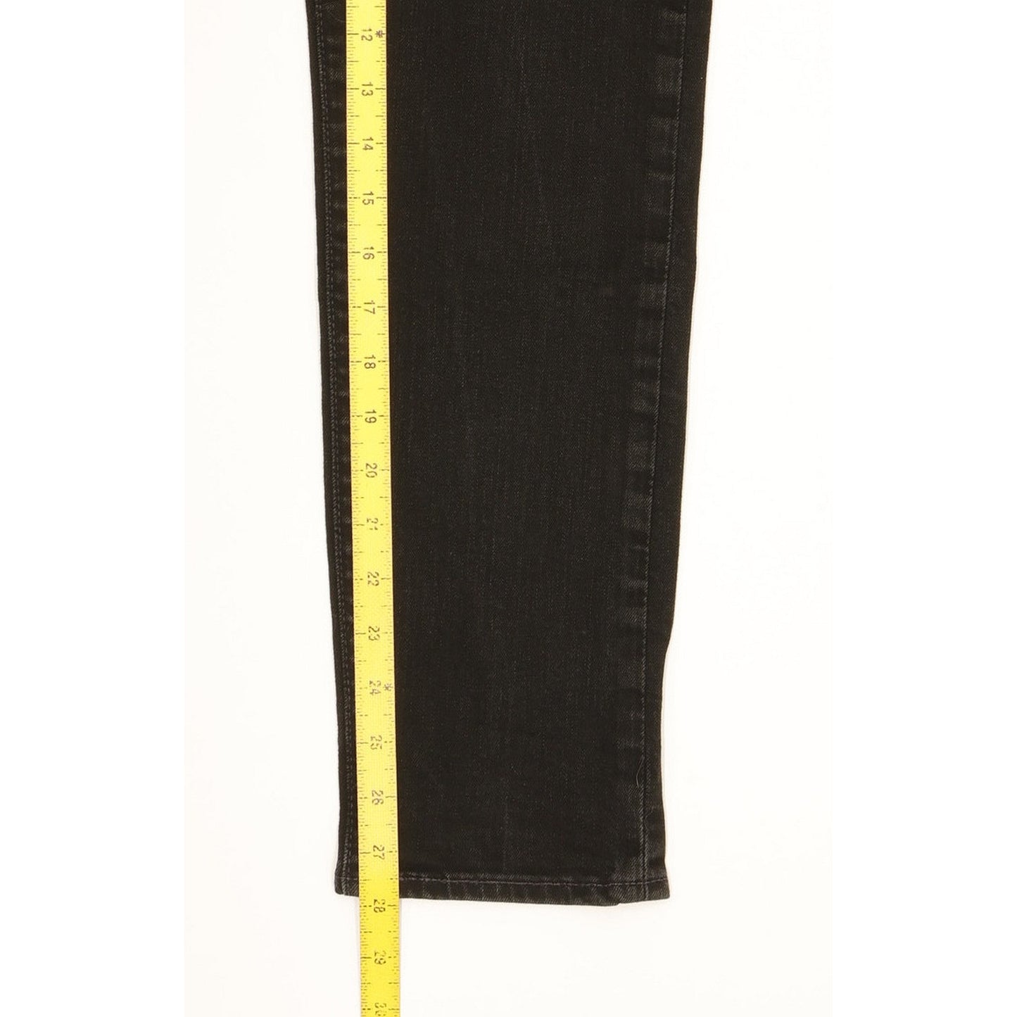 Levi's 512 Men Black Tapered Slim Stretch Jeans W32 L28