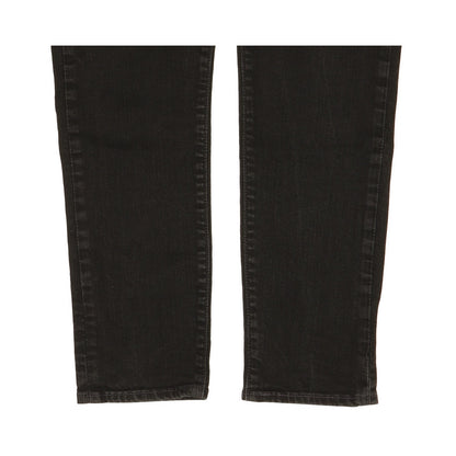 Levi's 512 Men Black Tapered Slim Stretch Jeans W32 L28