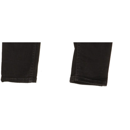 Levi's 710 Super Women Black Skinny Slim Stretch Jeans W26 L27