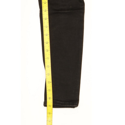 Levi's 710 Super Women Black Skinny Slim Stretch Jeans W26 L27