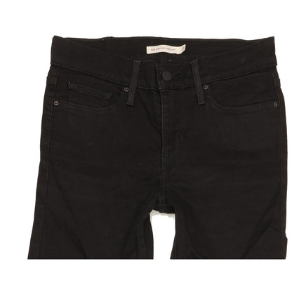Levi's 314 Shaping Women Black Straight Slim Stretch Jeans W28 L30