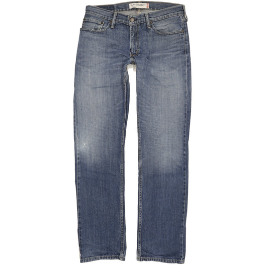 Levi's 514 Men Blue Straight Slim Jeans W34 L34