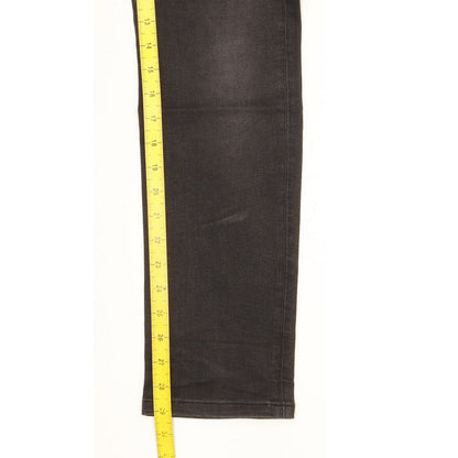 G-Star Lynn Women Black Straight Slim Stretch Jeans W26 L29