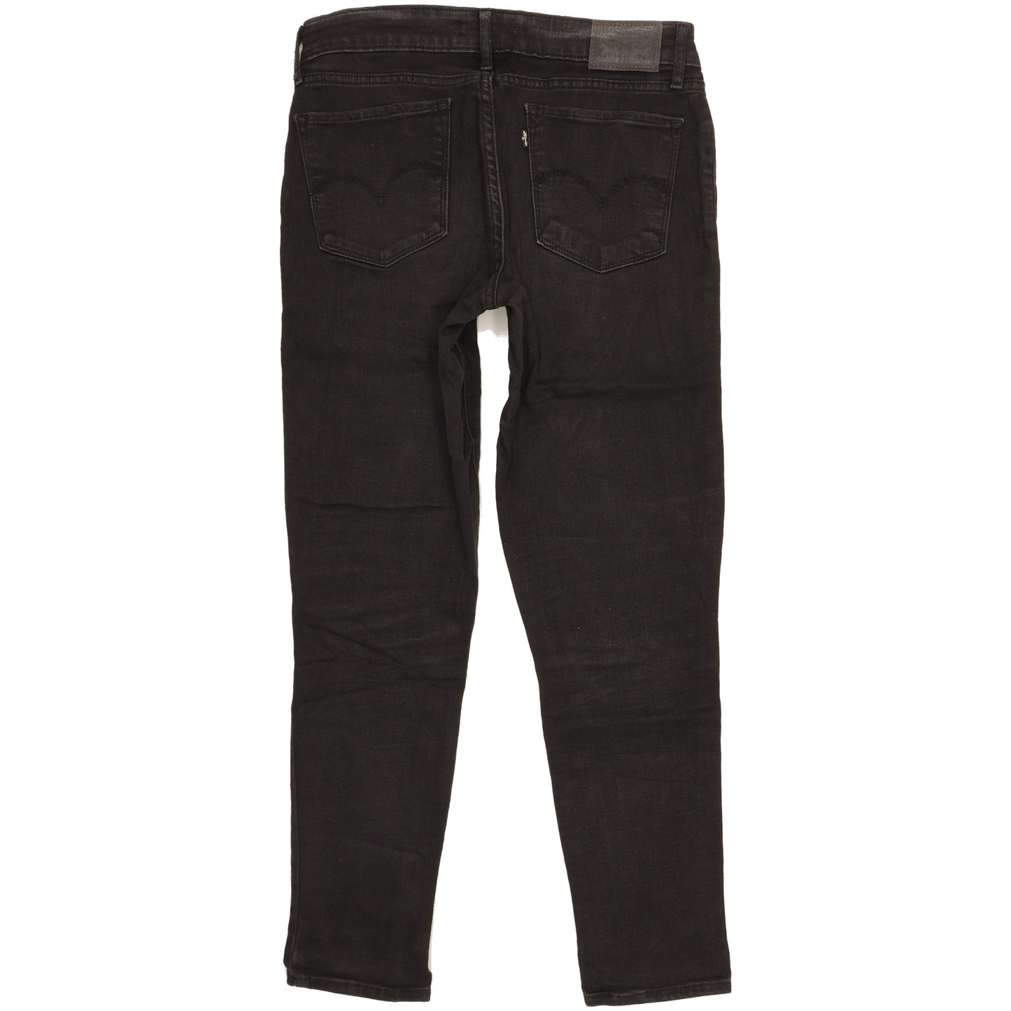 Levi's 711 Women Black Skinny Slim Stretch Jeans W29 L28