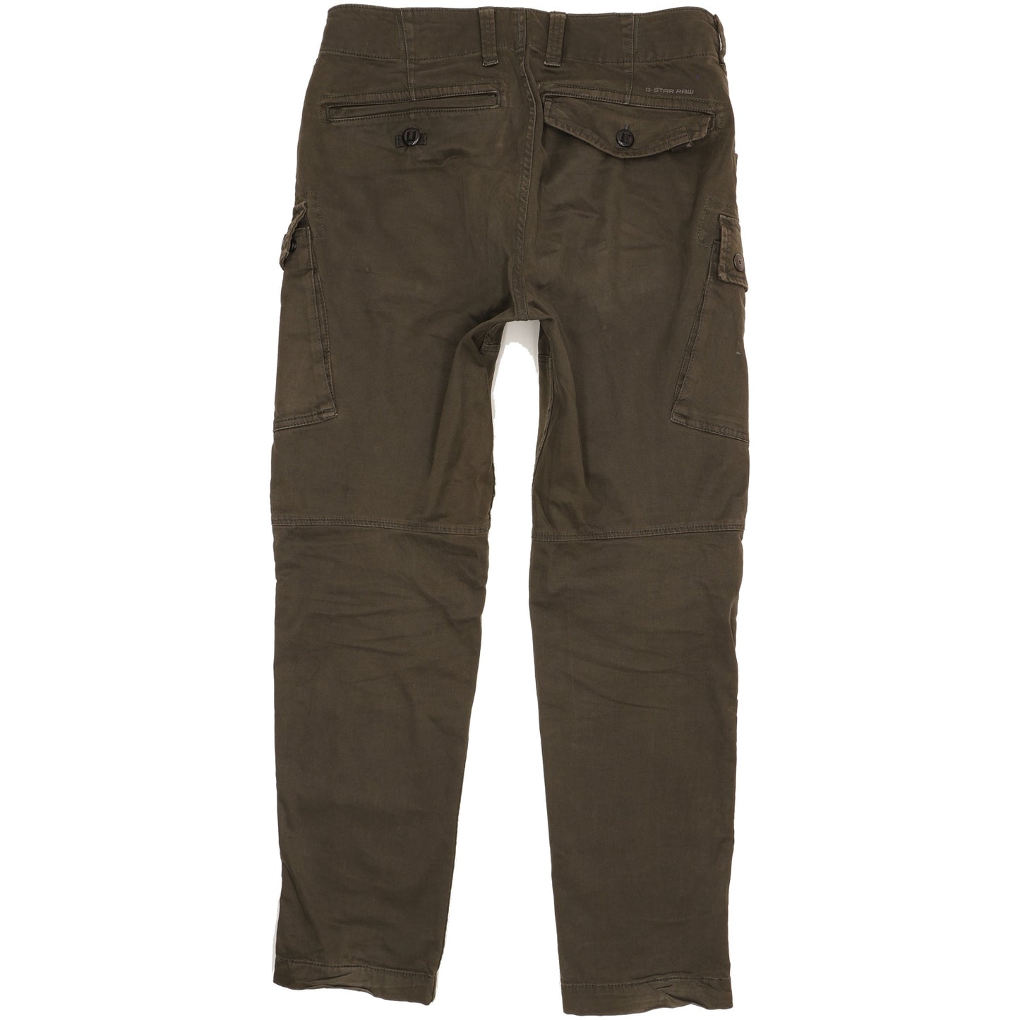 G-Star Roxic Cargo Men Green Tapered Loose Stretch Jeans W29 L32