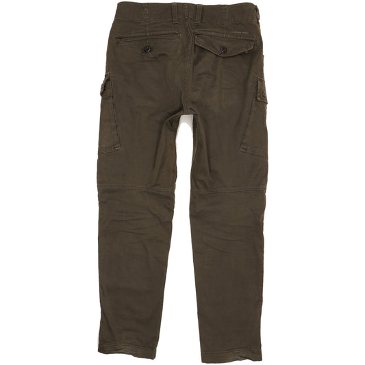 G-Star Roxic Cargo Men Green Tapered Loose Stretch Jeans W29 L32